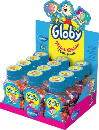 MINI CHICLE GLOBY GARRAFINHA TUTTI F