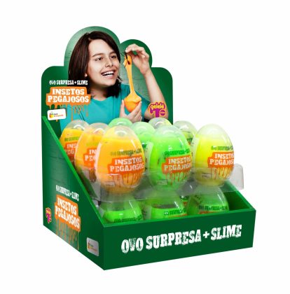 OVO SURPRESA GELELE INSETOS PEGAJOSO