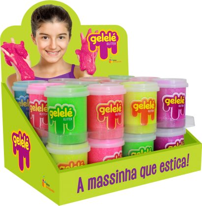 GELELE GLITTER DP C/24 UN