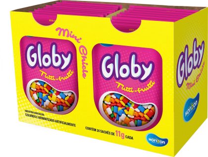 MINI CHICLE GLOBY SACHE TUTTI FRUTTI
