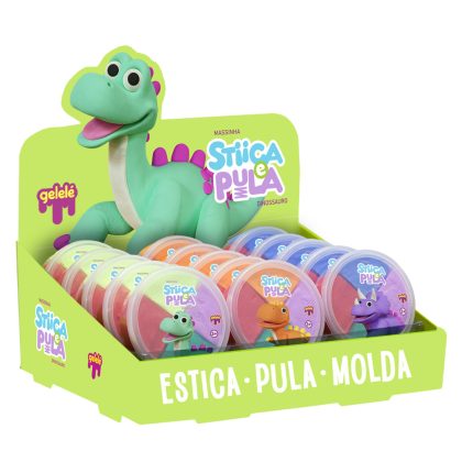 STIICA E PULA MASSINHA DINOSSAURO DP