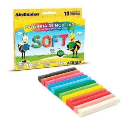 MASSA DE MODELAR SOFT (ABELHINHA)