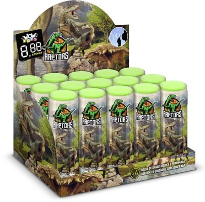 BOLHA 60 ML DINOSSAURO DP C/ 15 UN