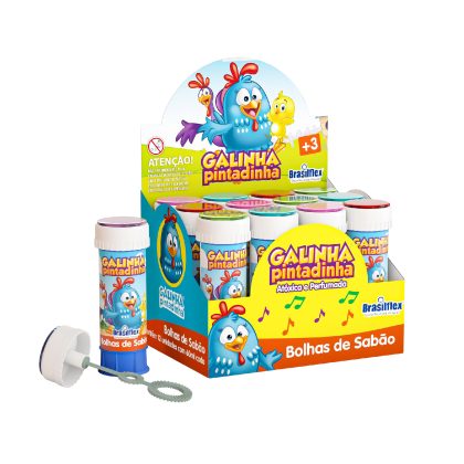 BOL 60ML GALINHA PINTADINHA C/12 UN