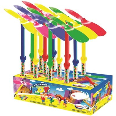 CONFEITO MANIA PIROMANIA POP DP C/ 1
