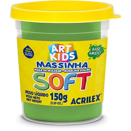 MASSA DE MODELAR VERDE