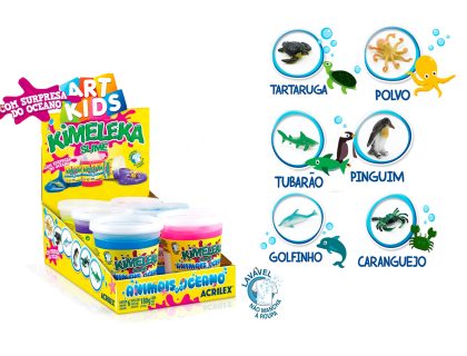 KIMELEKA ANIMAIS DO OCEANO DP C/ 06
