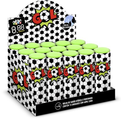 BOLHA 60 ML FUTEBOL DP C/ 15 UN