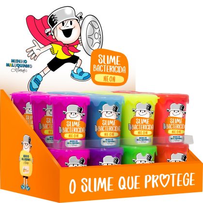 SLIME MENINO MALUQUINHO NEON DP C/24