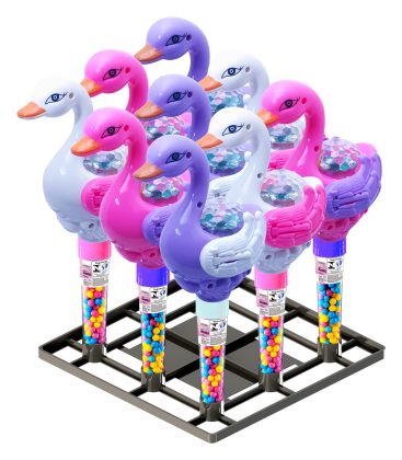 CONFEITO CISNE MUSICAL DISPLAY C/9 U