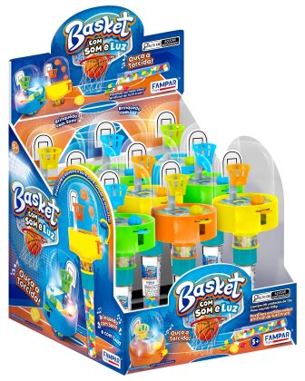 CONFEITO BASKET COM SOM E LUZ DP C/0