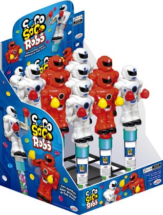 CONFEITO SOCO SOCO ROBO C/9 UN