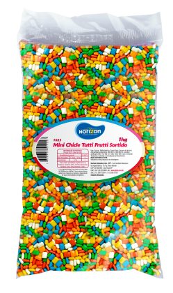 MINI CHICLE TUTTI FRUTTI SORTIDO 1 K