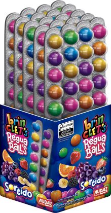 BRINCLETS REGUA BALLS SORTIDOS DP C/
