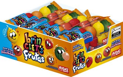 BRINCLETS FRUTAS DP C/24 UN