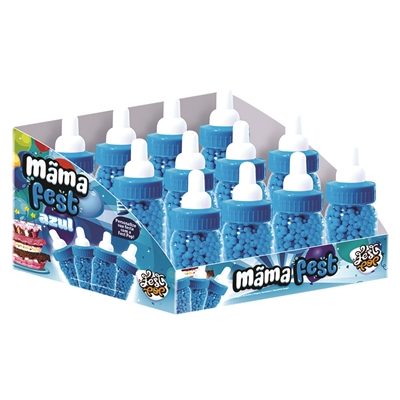 CONFEITO MAMA FEST AZUL DISPLAY C/12