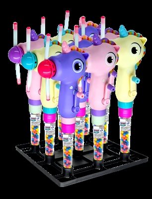 CONFEITO UNICORNIO COM LUZ C/09