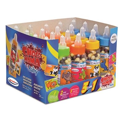 CONFEITO CHOCOMAMA BABY DISPLAY C/20