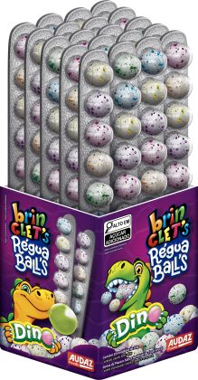 BRINCLETS REGUA BALLS DINO DP C/20 U