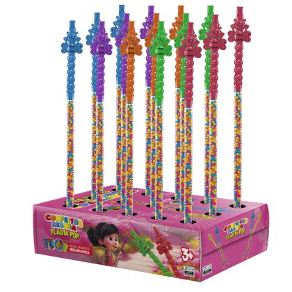 CONFEITO MANIA FLAUTA DP C/ 15 UN