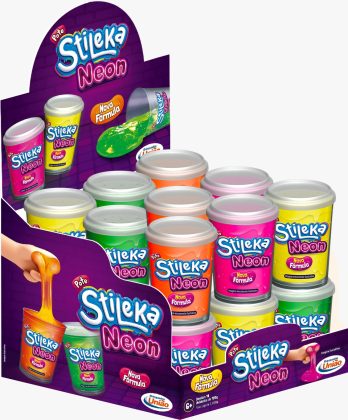 STILEKA POTE SLIME 120G NEON DP/18UN