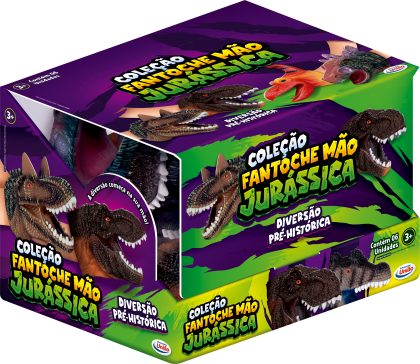 COLECAO FANTOCHE MAO JURASSICA
