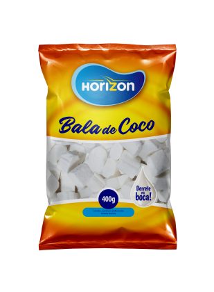 BALA DE COCO BRANCA 400 GR