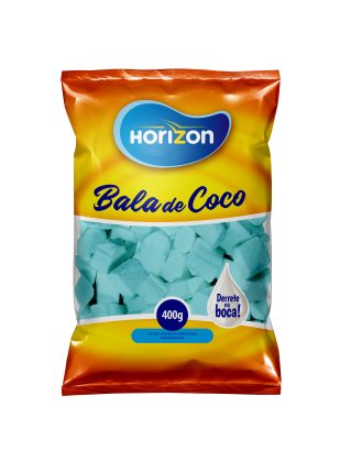 BALA DE COCO AZUL 400 GR