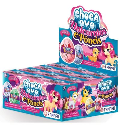CHOCA OVO UNICORNIOS E PONEIS DP C/1