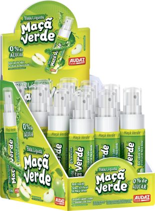 BALA LIQUIDA SABOR MACA VERDE C/12 U