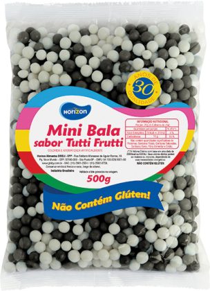 BALA SABOR TUTTI FRUTTI PRETA C/ BRA