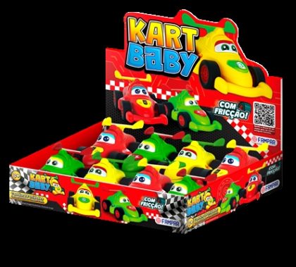 CARRINHO KART BABY  DISPLAY C/8 UN
