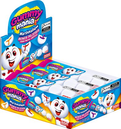 GUMMY MANIA MARSHMALLOW DP C/ 24 UN