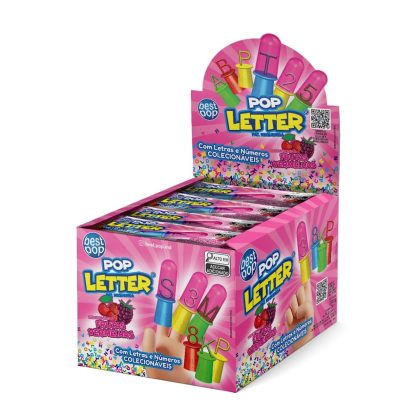 POP LETTER FRUTAS VERMELHAS