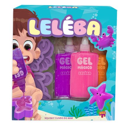 LELEBA GEL MAGICO ROSA/VIOLETA/LARAN