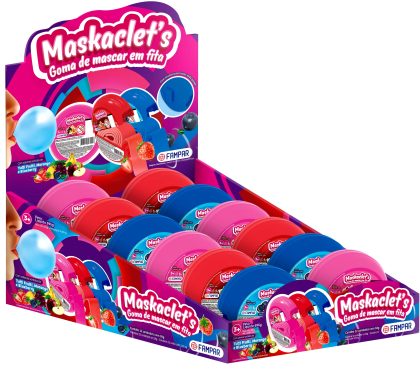 MASKACLETS TIRA DISPLAY C/12 UN