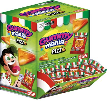 GUMMY MANIA PIZZA DP C/ 40 UN
