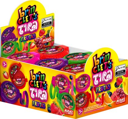 BRINCLETS TIRA FRUTAS DP C/24 UN