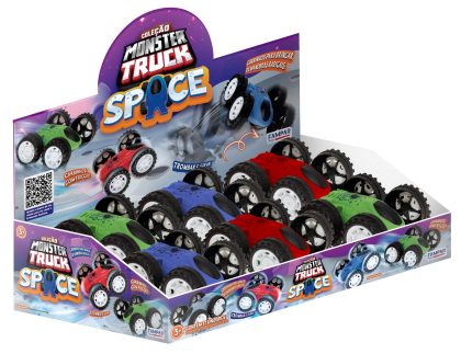 COLECAO MONSTER TRUCK SPACE C/12 UN