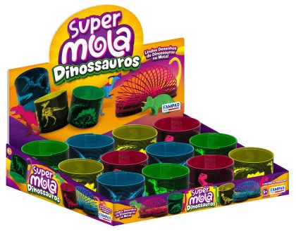 SUPER MOLA DINOSSAUROS C/12 UN