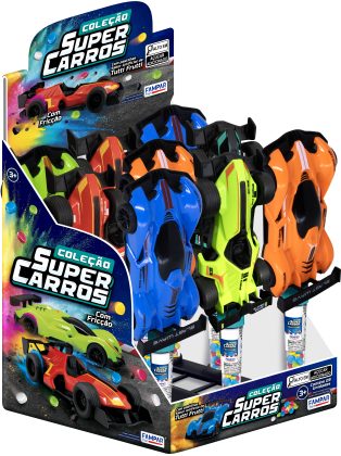 CONFEITO COLECAO SUPER CARROS DP C/0
