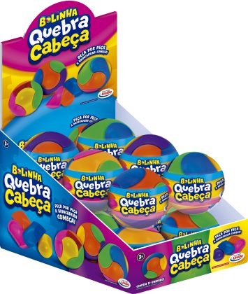 BOLINHA QUEBRA CABECA DP C/ 12 UN