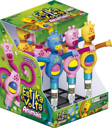 CONFEITO ANIMAIS ESTIKA E VOLTA DP C