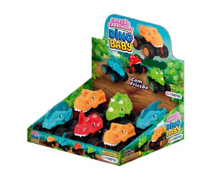 CARRINHO DINO BABY DISPLAY C/6 UN