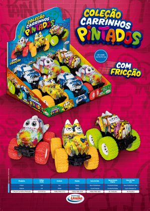 Colecao Carrinhos Pintados