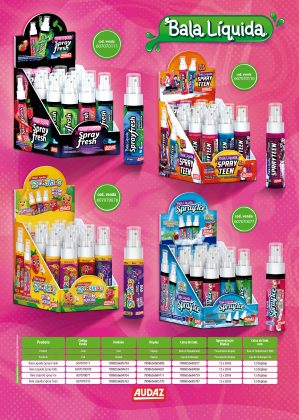 BALA LIQUIDA TIPOS FRESH, TEEN, KIDS, ICE