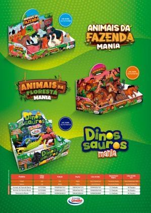ANIMAIS DA FAZENDA - FLORESTA - DINOSSAUROS MANIA