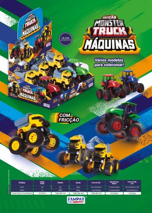 Coleção Monster Truck Maquinas