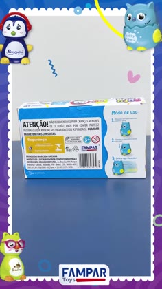 Cuty Toys Amiguinhos Uma caixinha, três personagens fofos e ainda por cima com fricção! Assista 